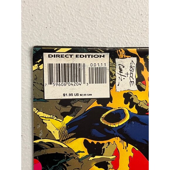 X-Man Deluxe 1 Marvel Comics March 1995 Direct Edition Pre-Owned - Picture 6 of 10